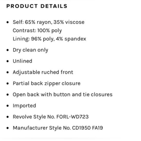 For Love & Lemons Ross Floral Midi Dress - Picture 9 of 9